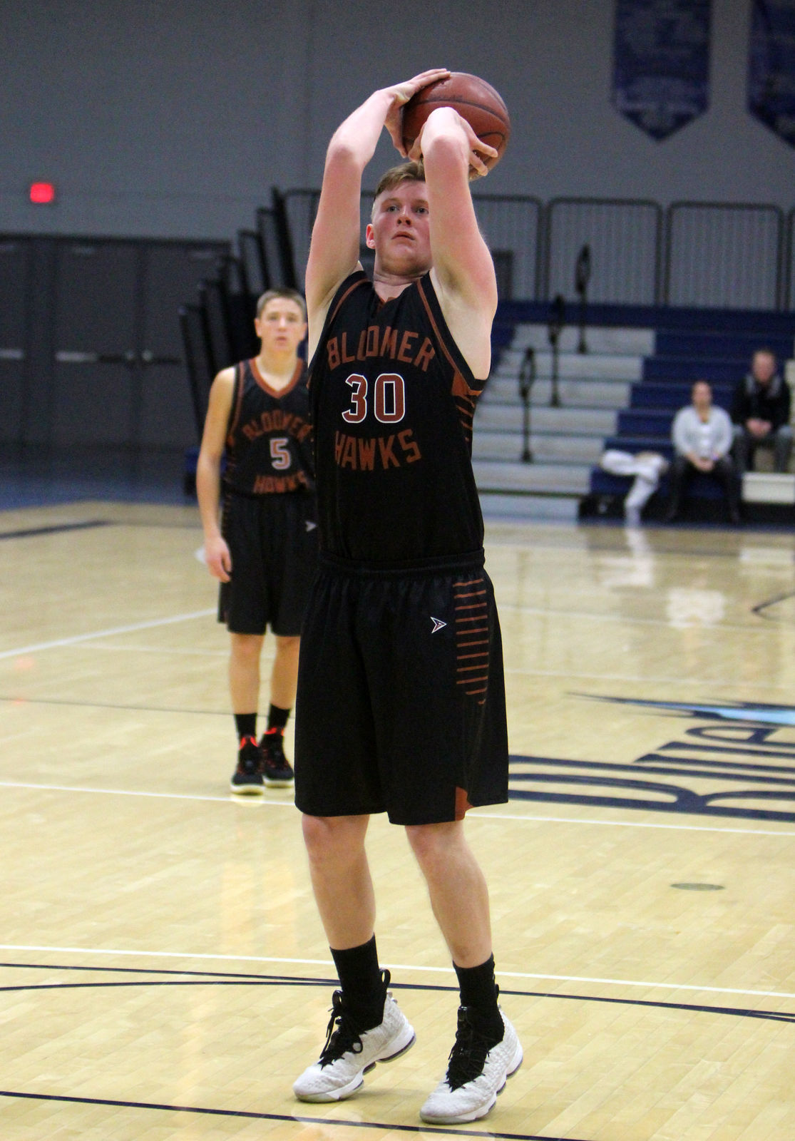 Bloomer boys basketball vs Stanley-Boyd at UW-Stout 12-1-18